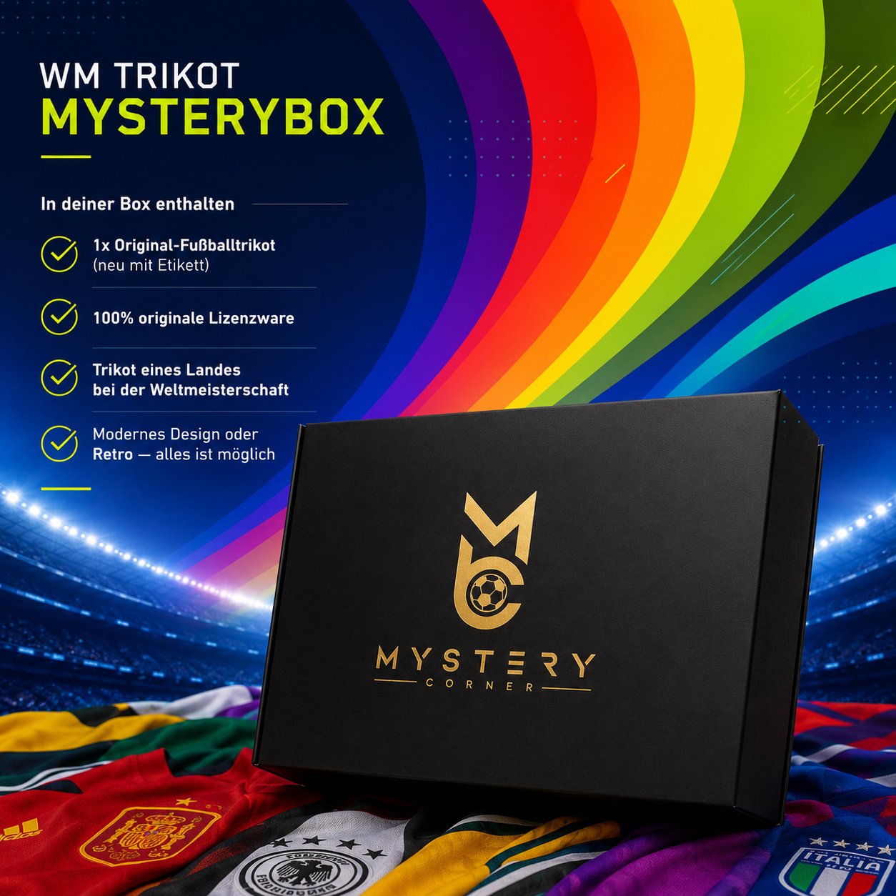 WM Trikot Mysterybox