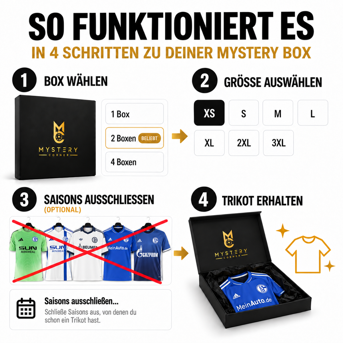 Schalke Trikot Mystery Box
